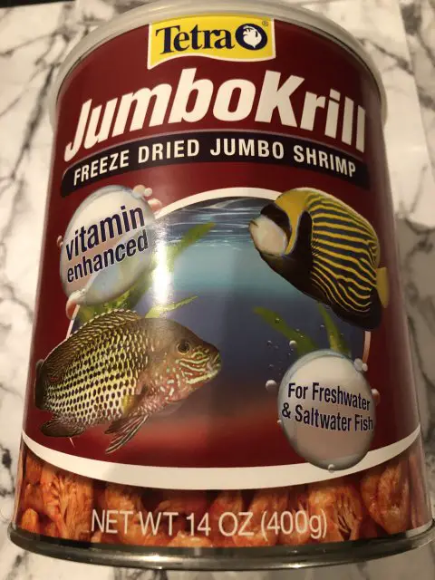 Image result for Tetra Jumbo Krill Freeze Dried Jumbo Shrimp